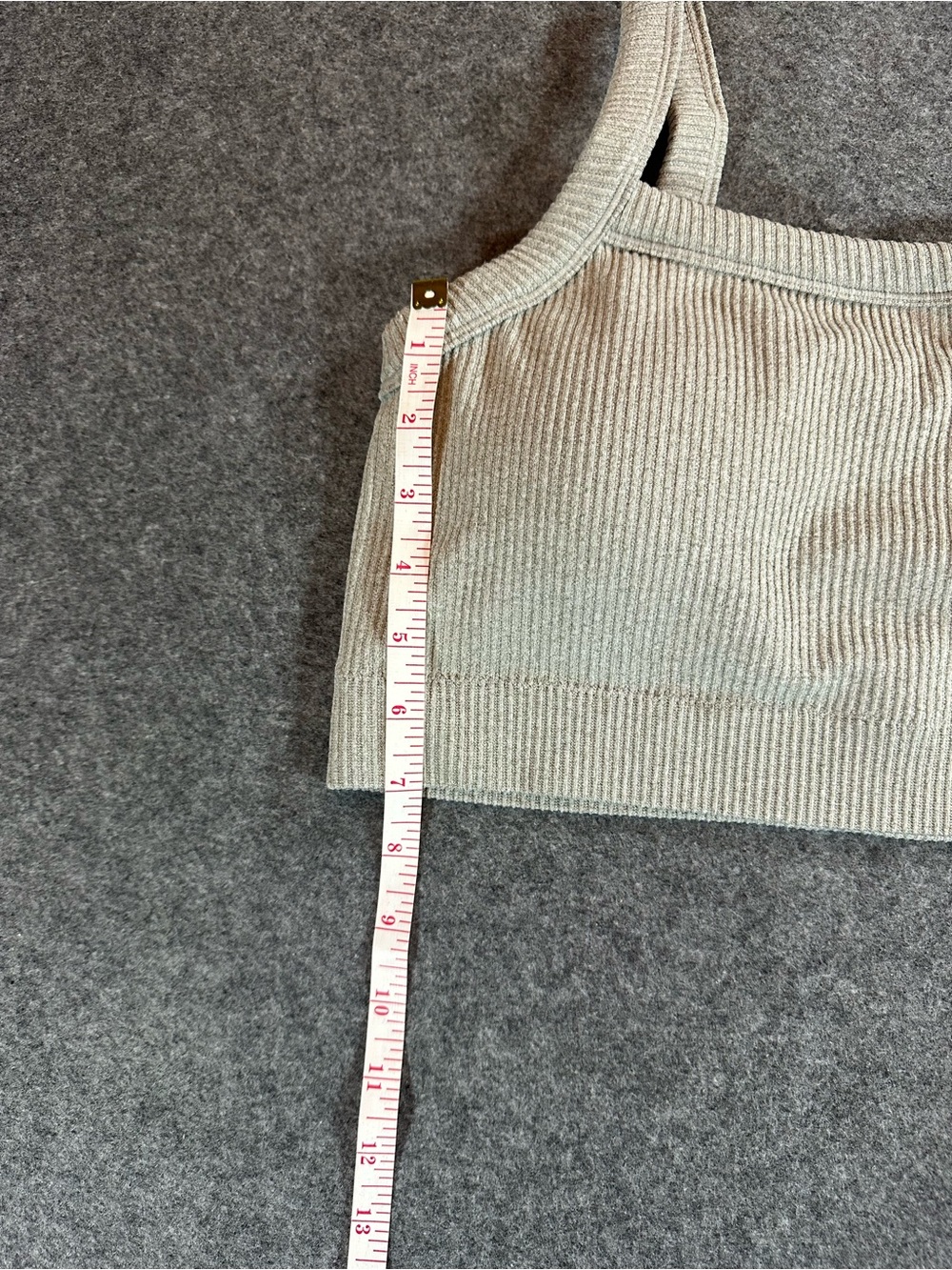 torrid Ribbed Square-Neck Bra Top - Picture 3 of 6